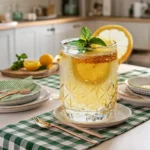 Mounjaro Detox Drink paired with a healthy meal