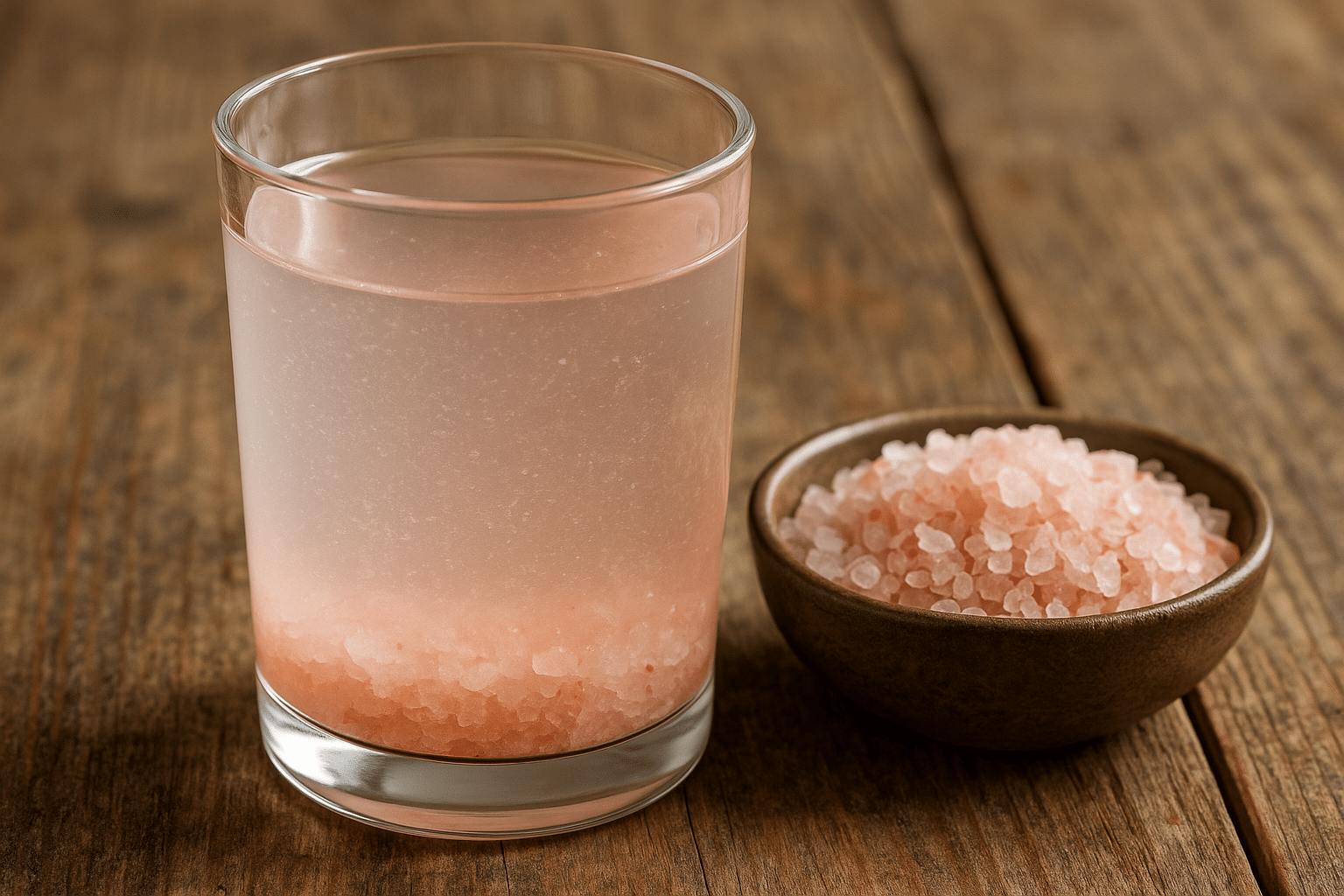Pink salt weight loss recipe detox drink